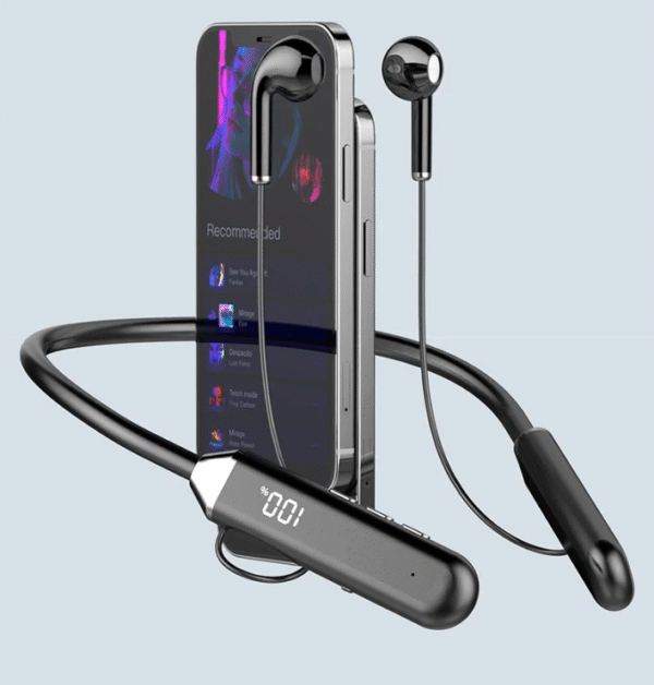 Ecouteur bluetooth collier numérique