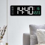 Horloge numérique led murale