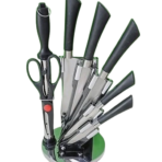 Ensemble couteau 8 pièces  avec support rotatif – Image 2