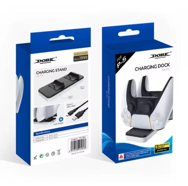 Station de charge double manettes PS5 – Image 4