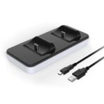 Station de charge double manettes PS5