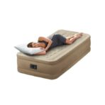 Matelas gonflable rechargeable robuste 1 place
