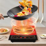 Cuiseur électromagnétique portable en cristal  2200W