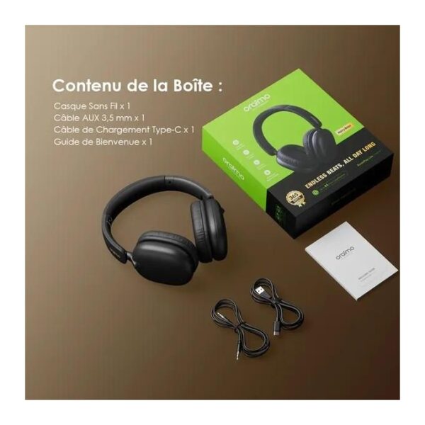 BoomPop2S / OHP-610S / Casque supra-auriculaire sans fil ENC – Image 2