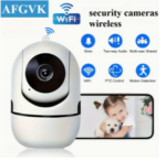 Caméra de Surveillance –  Angle de 355° – Vision Nocturne – Audio bidirectionnelle – Détection de Mouvement – Image 2