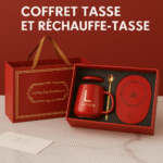 Tasse et sous-tasse chauffante – Image 2