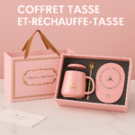 Tasse et sous-tasse chauffante – Image 4