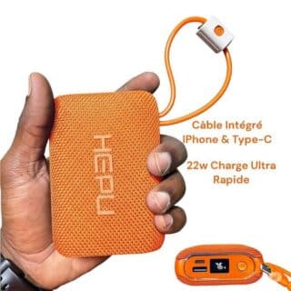 Powerbank charge rapide 20000 mah 22.5 Watts