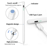 Stylo Tactile Universel Rechargeable – Compatible iOS, Android et Windows – Image 4