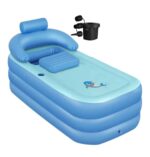 Baignoire intérieure et extérieure avec pompe à air électrique – Image 2