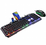 Clavier gaming lumineux avec souris