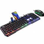 Clavier gaming lumineux avec souris