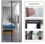 Moustiquaire magnétique pour porte, protection assurée