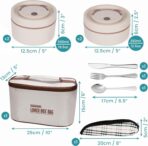 Ensemble de 4 Lunch Box Isothermes avec Couverts – Image 3