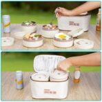 Ensemble de 4 Lunch Box Isothermes avec Couverts – Image 2