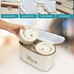 Ensemble de 4 Lunch Box Isothermes avec Couverts