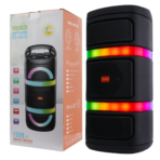 Enceinte Bluetooth Portable LED – Rechargeable – Sans Fil 1500 mah – Image 4