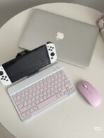 Clavier et Souris Sans Fil Bluetooth – Image 3