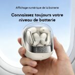 OpenSnap N2 Écouteurs intra-auriculaires sans fil à charge rapide et volume adaptatif – Image 4
