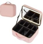 Coffret de maquillage avec miroir LED intégré – Image 3