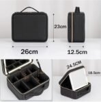 Coffret de maquillage avec miroir LED intégré – Image 2