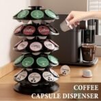 Tour rotative de rangement pour capsules café Nespresso – Image 4
