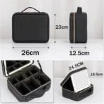 Coffret de maquillage avec miroir LED intégré – Image 2