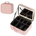 Coffret de maquillage avec miroir LED intégré – Image 3