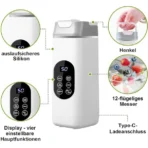 Mini blender portable rechargeable USB à écran digital – Image 2