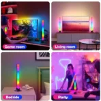 Barre  lumineuse en veilleuse 2 bâtons avec télécommande – Image 5