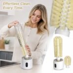 Brosse électrique pour bouteilles