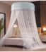 Moustiquaire ronde blanche