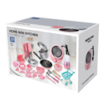 Kit cuisine enfant Home Mini Kitchen 36 pièces – Plaque de cuisson réelle – Image 3
